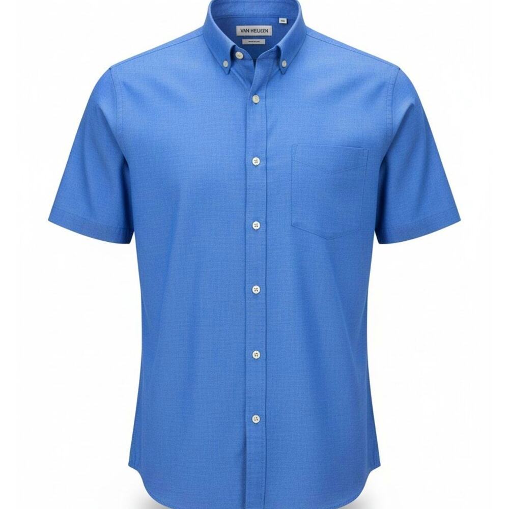 Van Heusen Men's 1/2 sleeve shirt size 16.5 neck